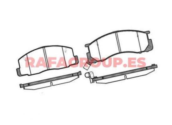 RG6598 - Pastillas de freno